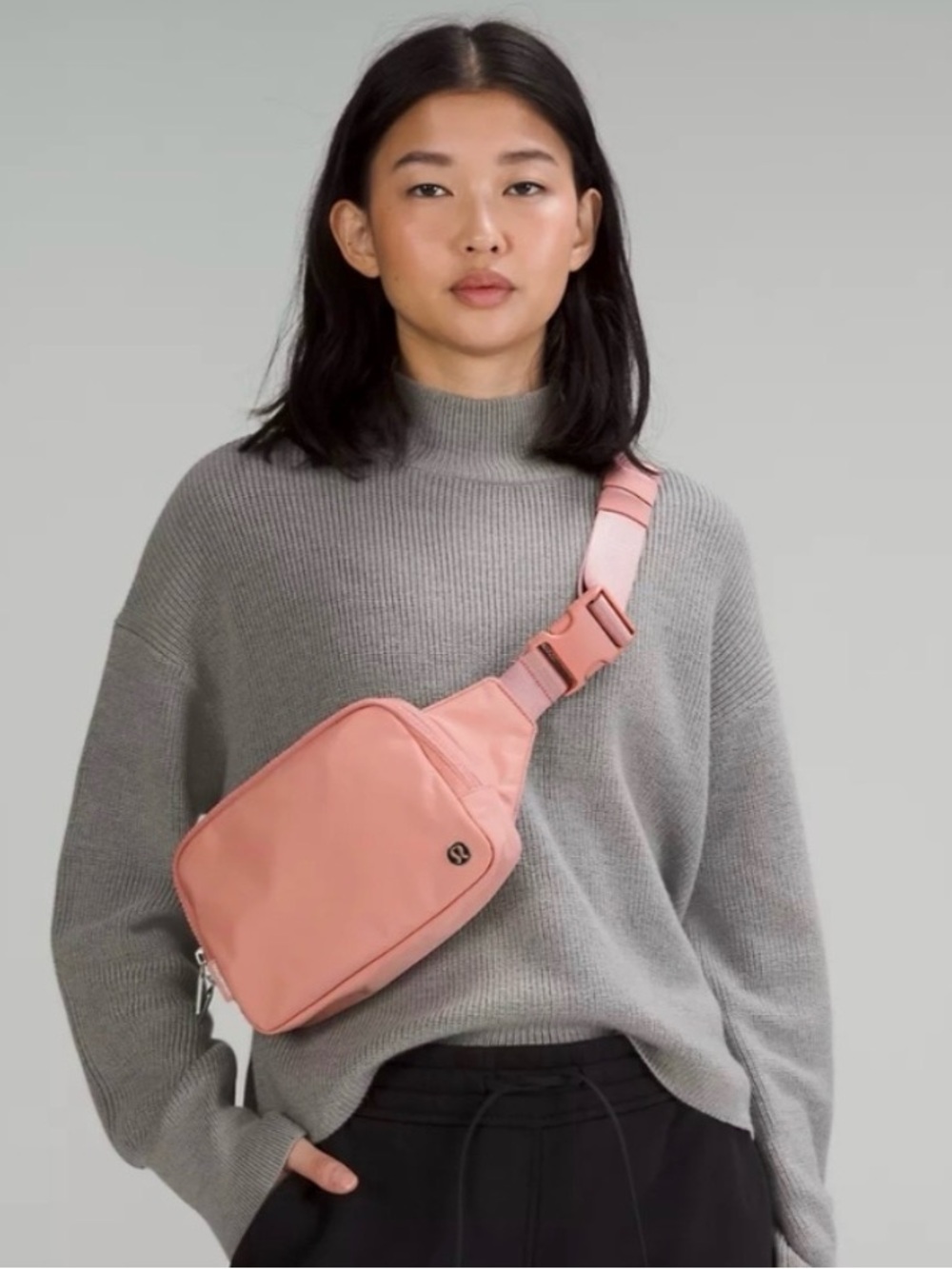 Lululemon 2L Everywhere Belt Bag, Larger Size, Crossbody, Pink / Rose